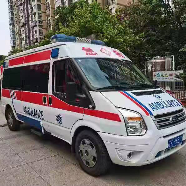 翔安长途救护车护送病人返乡
